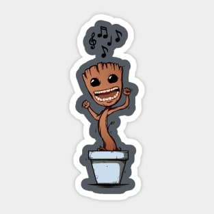 Groovy Grootie Sticker